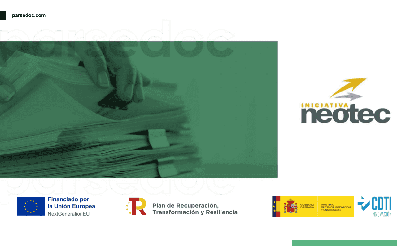 Parsedoc Programa Neotec 2023